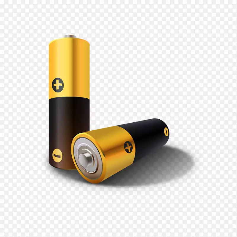 电池充电器锂离子电池组黑色和黄色版电池