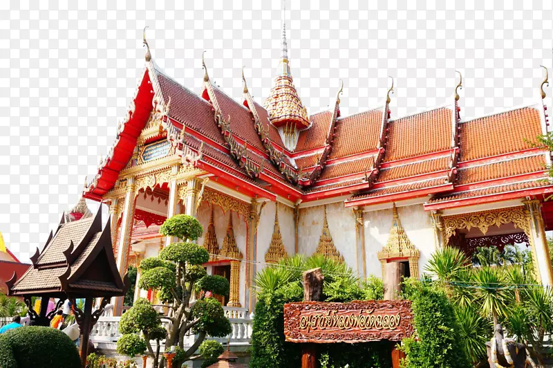 泰国曼谷，老挝安达曼海上旅游-泰国寺庙