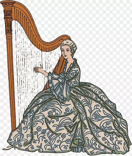 下载竖琴女-一个会弹琴的女人