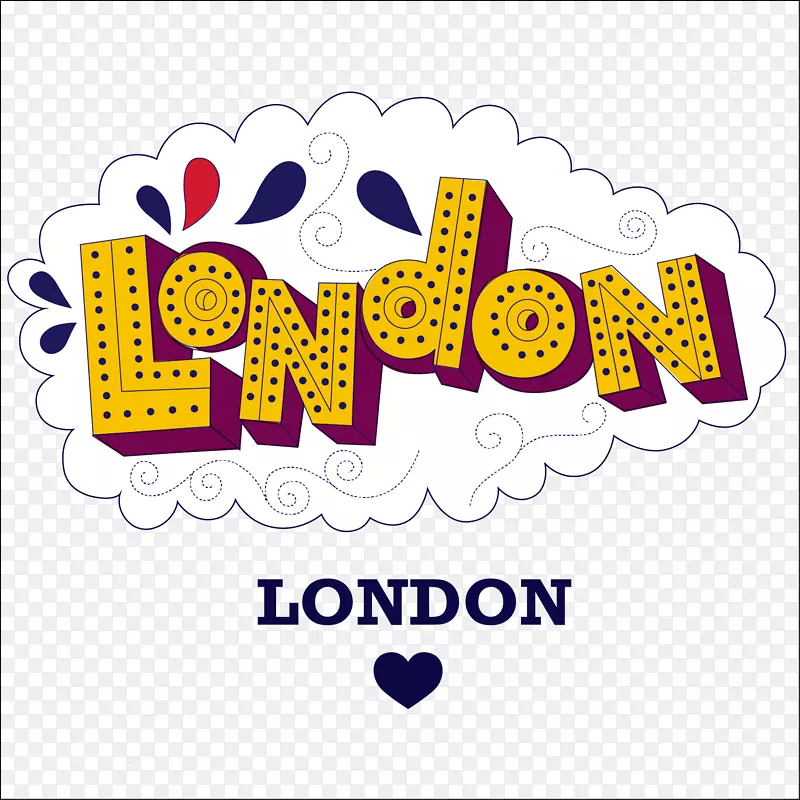 伦敦图标-追溯伦敦字体材料