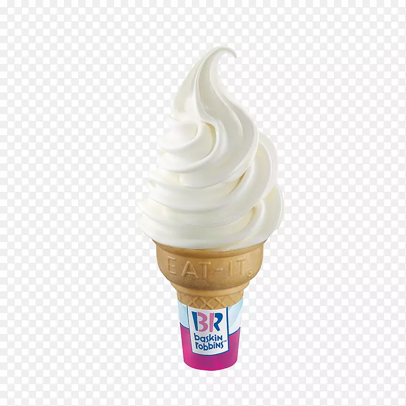 冰淇淋圆锥冷冻酸奶巧克力冰淇淋-夏季冰淇淋，普通冰淇淋锥，冰淇淋