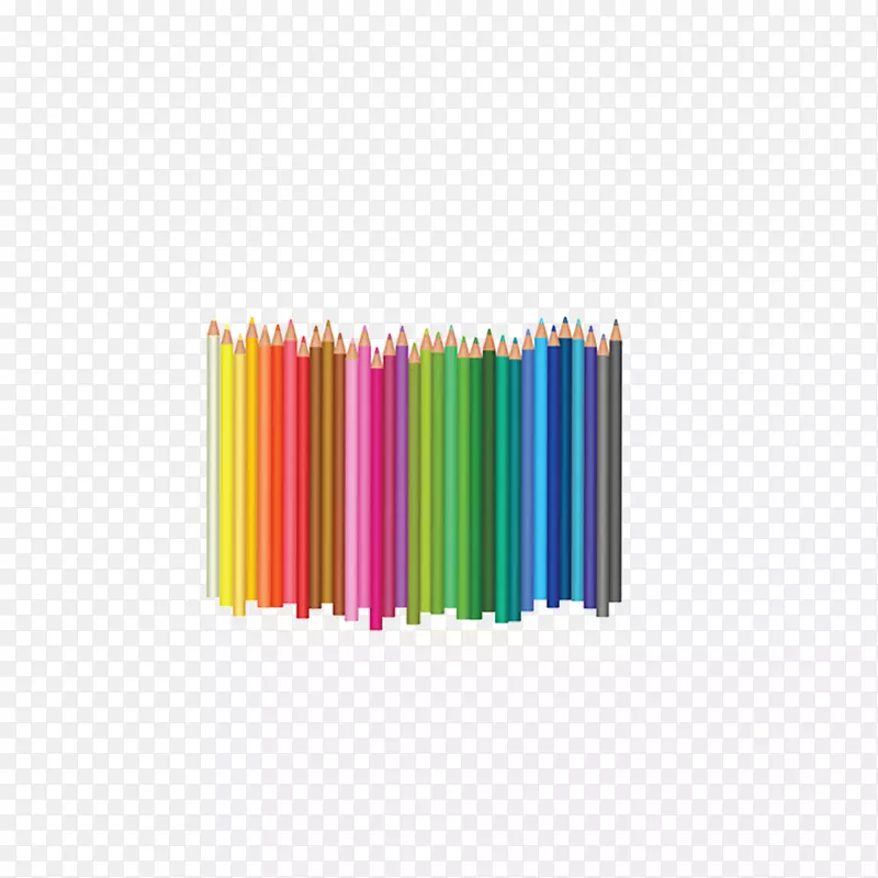 纸彩色铅笔夹艺术.铅笔