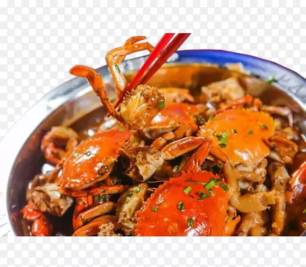 辣椒蟹肉特许经营-筷子抓到辣肉蟹锅