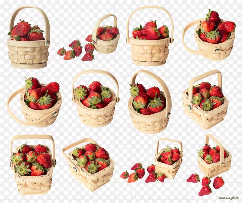 麝香草莓派-草莓篮收藏