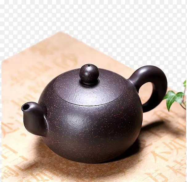 宜兴绿茶茶壶和绿茶