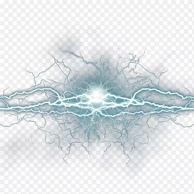 闪电图标-闪电效应元素