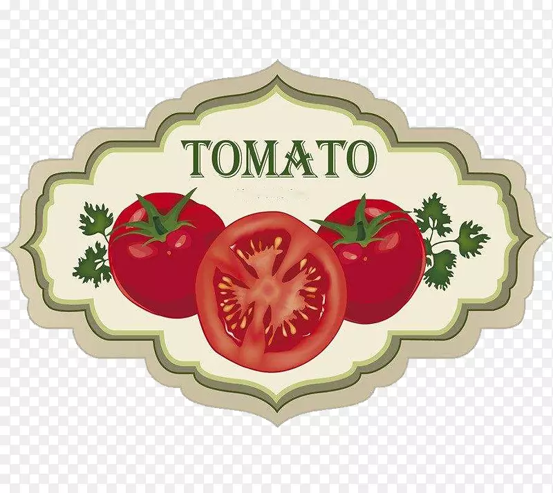 番茄酱标签番茄酱-番茄设计