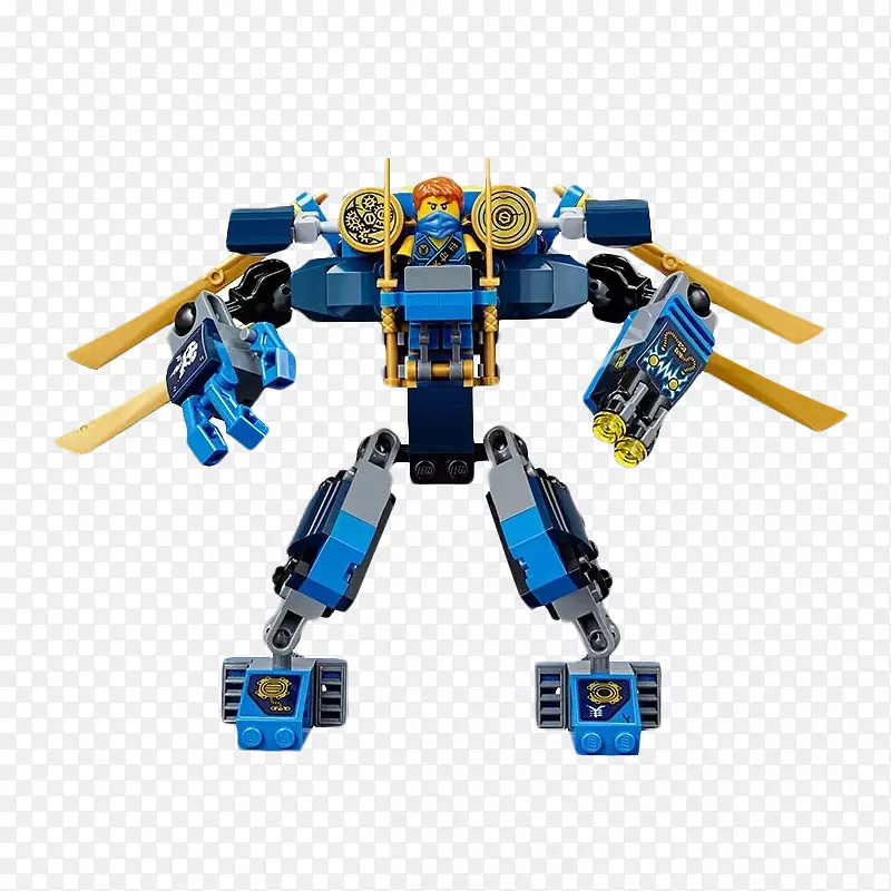 乐高忍者机器人建造装置-乐高塑料机器人