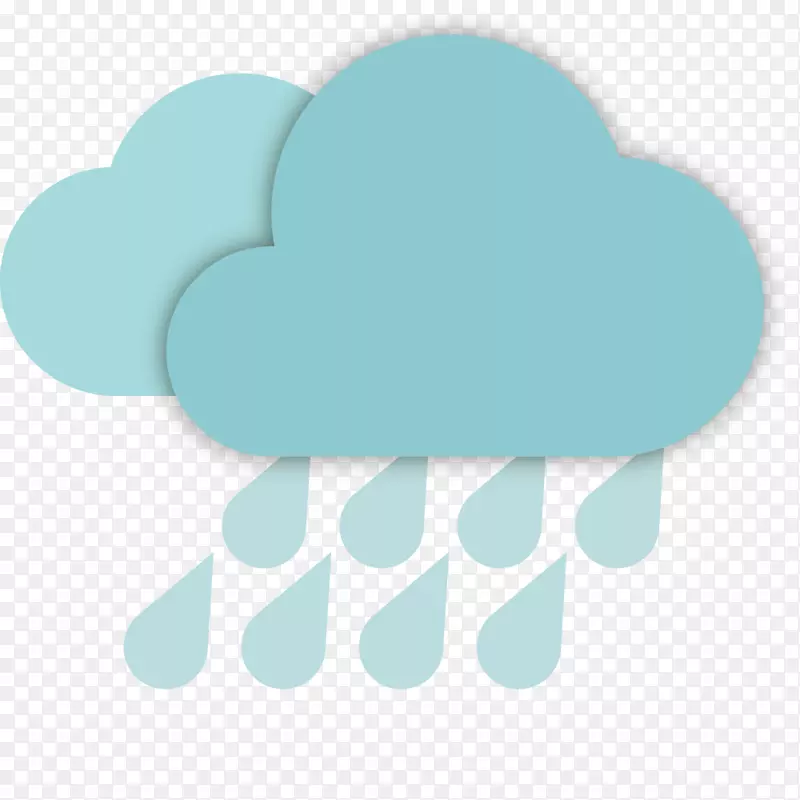 降雨天气预报图标-降雨天气预报图标
