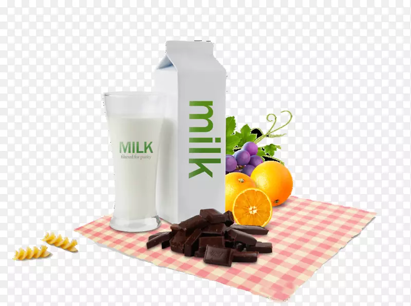 巧克力牛奶早餐谷类食品植物牛奶-精美早餐