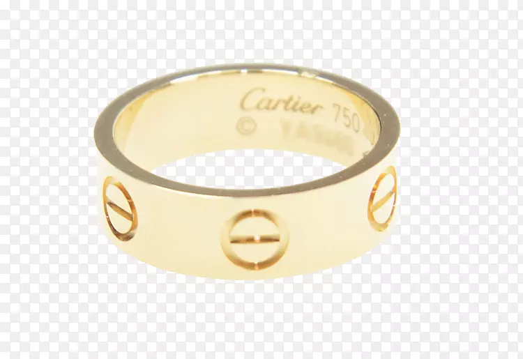 戒指卡地亚粉色黄金奢侈品-女性戒指