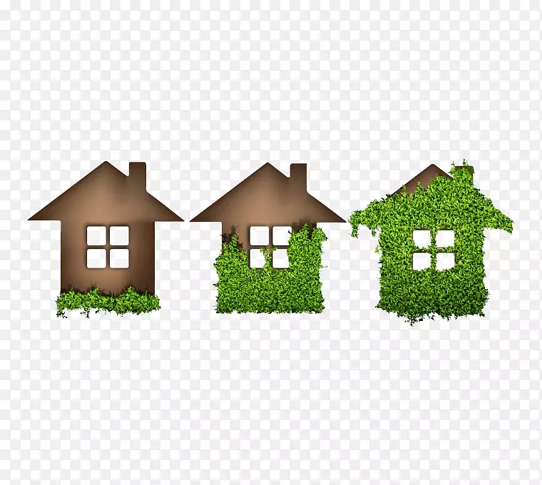 生态住宅造型绿屋