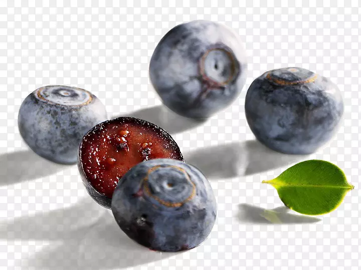 蓝莓果多汁越橘剪贴画-蓝莓