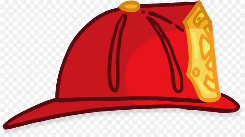 消防队员消防图标-消防帽