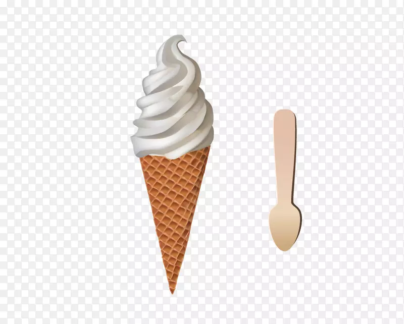 冰淇淋锥圣代冰淇淋蛋糕.冰淇淋锥材料