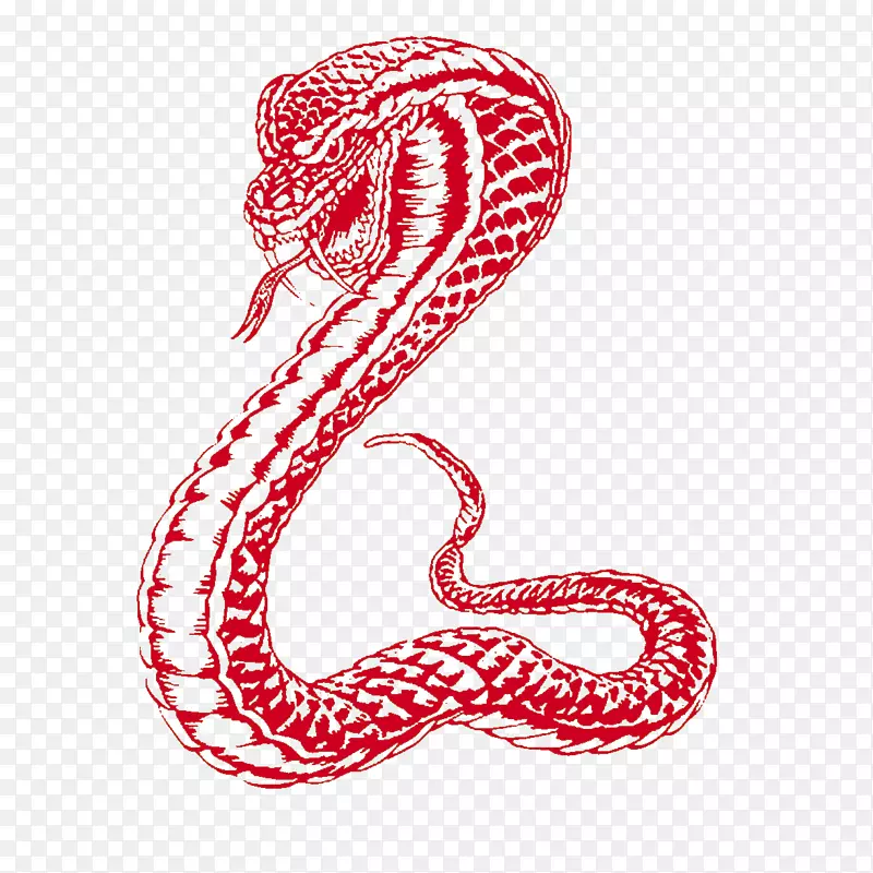 纸蛇-蛇元素
