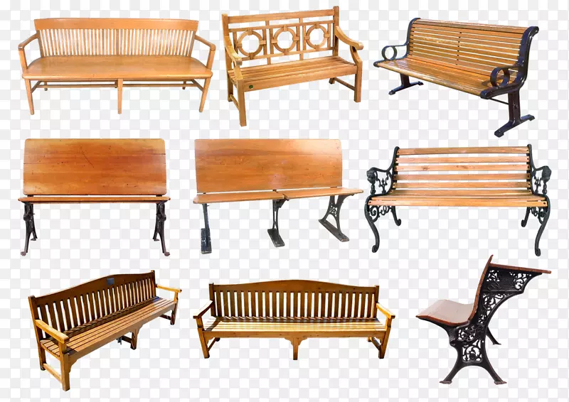 长凳椅设计师-免费公园长椅扣材料