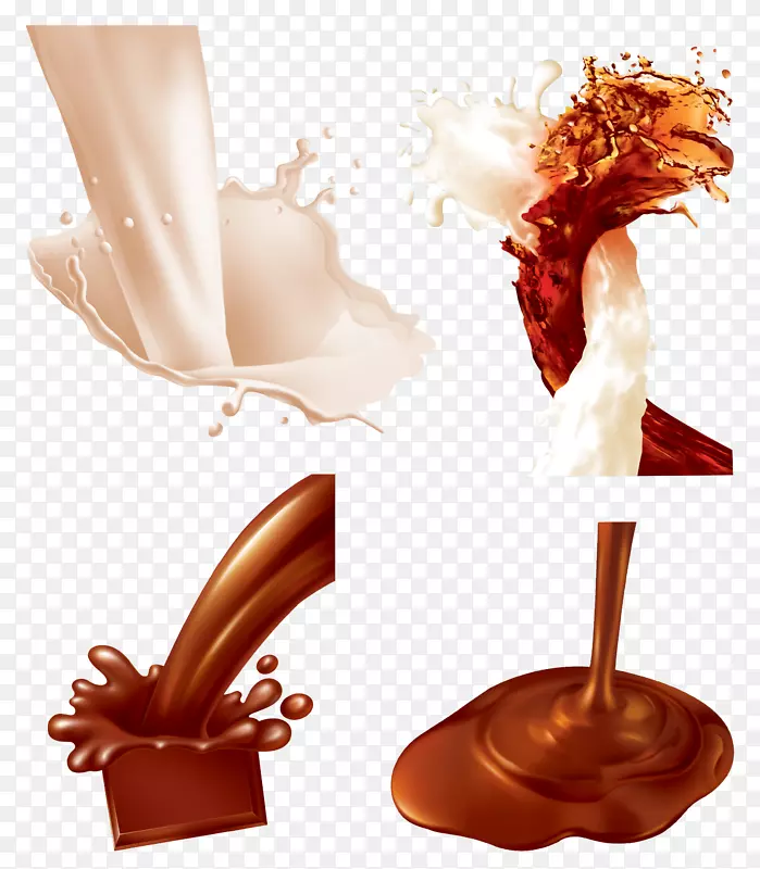 果汁巧克力牛奶-巧克力