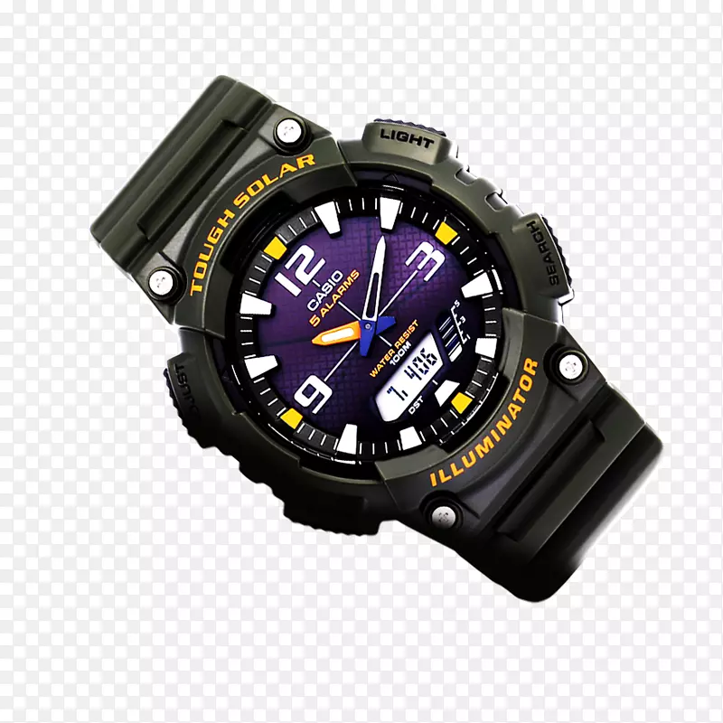 手表海报卡西欧表带-黑色手表