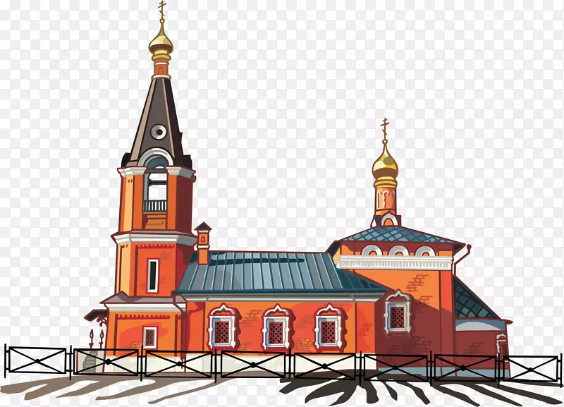 教堂插图-城堡