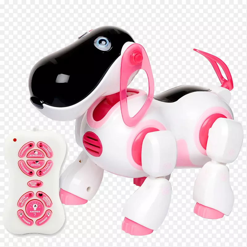 澄海区小狗玩具-可爱的机器人狗玩具