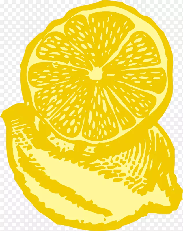 柠檬插图-新鲜柠檬