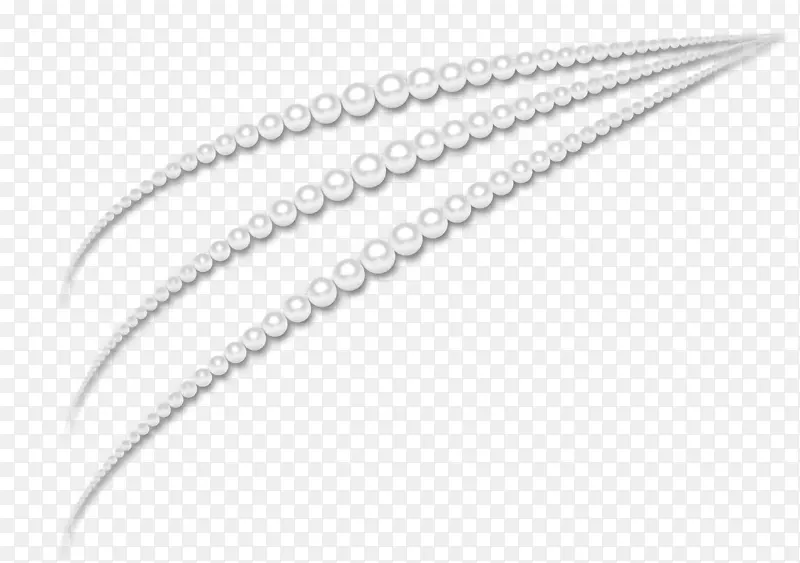 珍珠u9996u98fe项链图标-手绘项链首饰创意形象，珍珠串