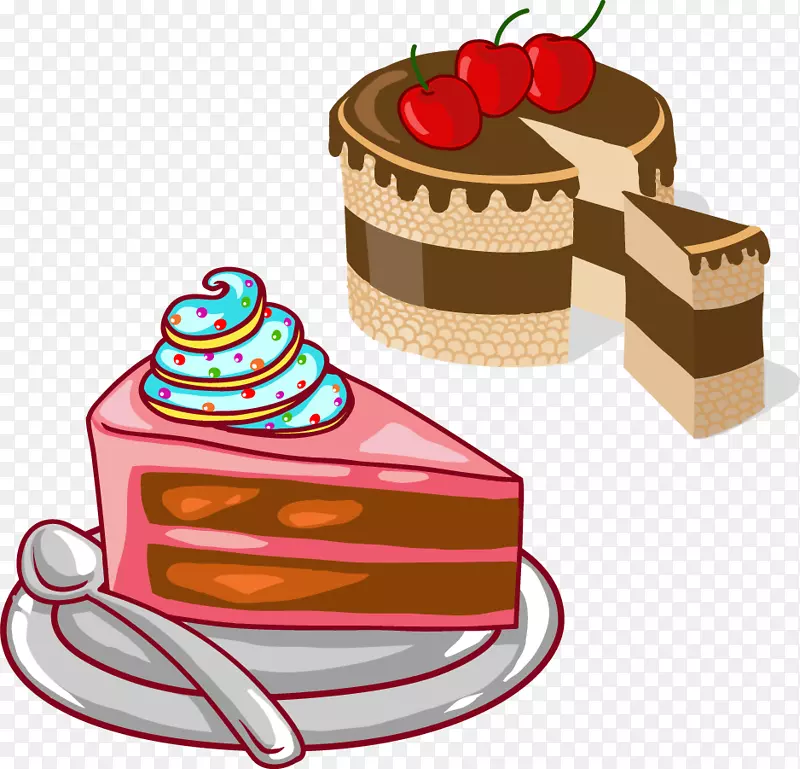 生日蛋糕纸杯蛋糕巧克力蛋糕糖衣巧克力蛋糕巧克力蛋糕