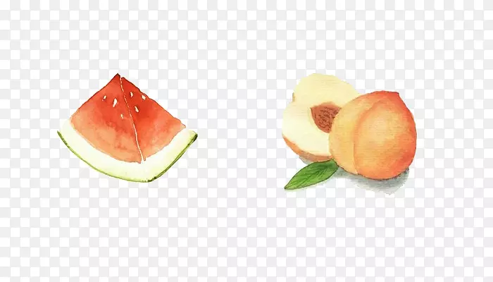 西瓜桃皮桃和西瓜