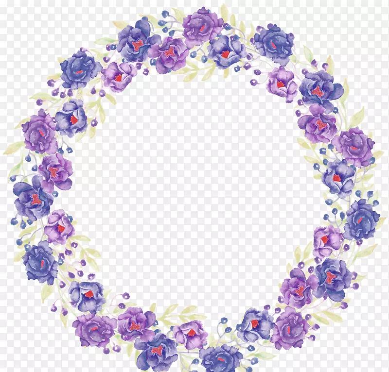 剪贴画-紫花HQ图片