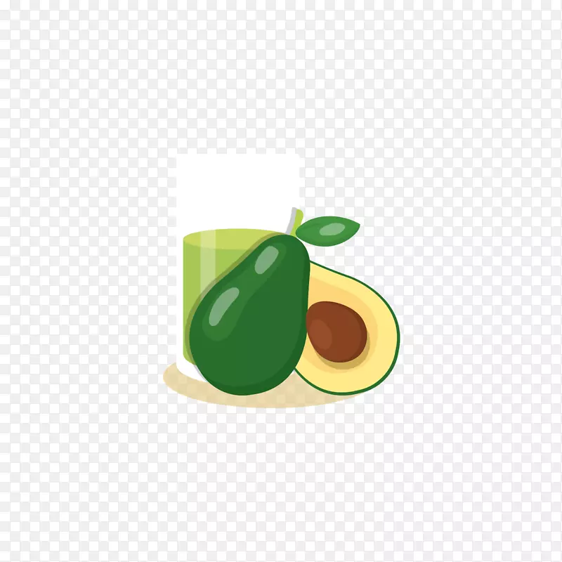 梨设计师-绿梨和梨汁