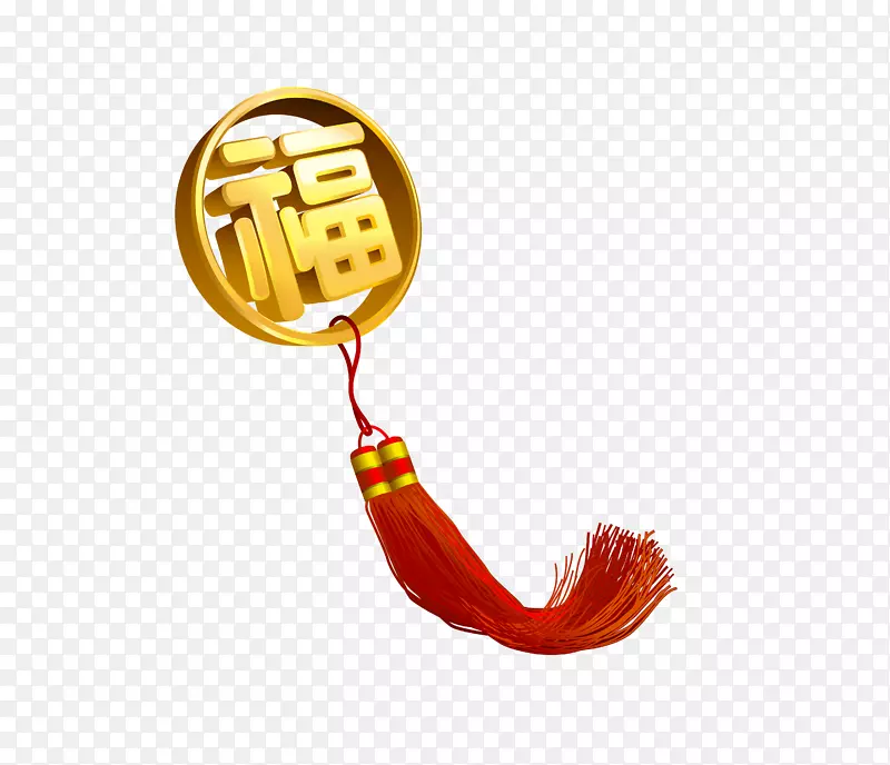农历新年贺词挂件