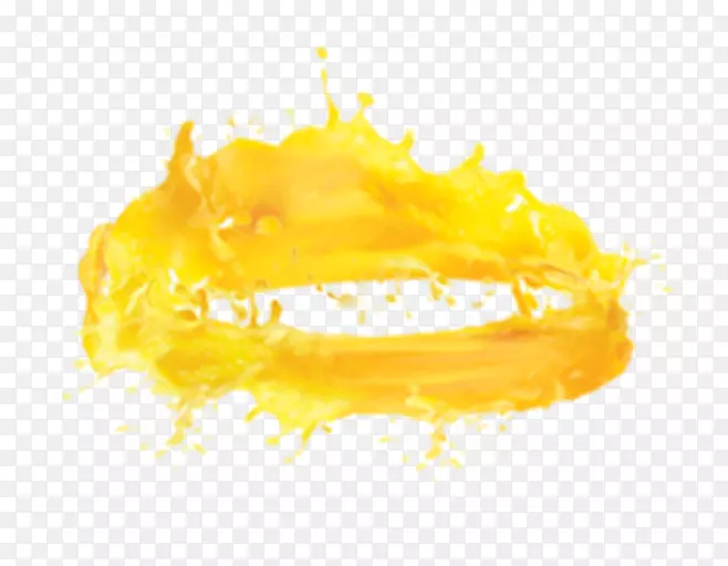 橙汁柠檬汁-鲜榨果汁喷溅效应