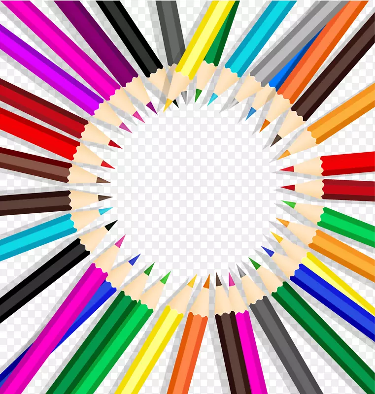 彩色铅笔画-铅笔