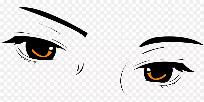 人眼瞳孔面部表情剪辑艺术眼