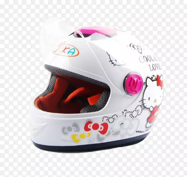 摩托车头盔自行车头盔滑板车儿童卡通夏装头盔