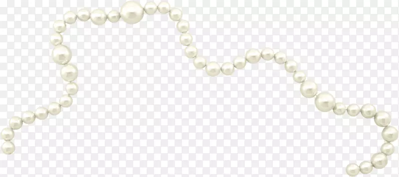 珍珠材质项链体穿孔珠宝首饰设计珍珠链