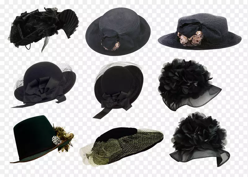 帽子帽头巾夹艺术-帽子收藏
