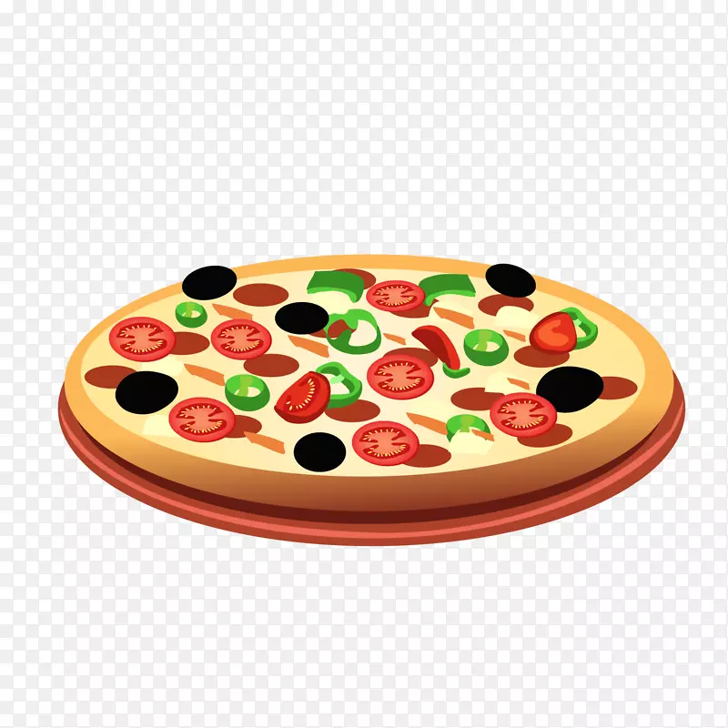 意大利比萨饼，意大利料理，肉丸意大利面，剪贴画-食物，比萨饼