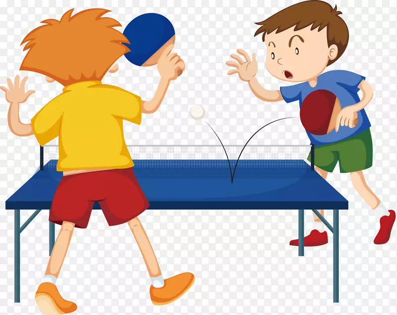 乒乓球摄影插图-青少年乒乓球学校入学人数