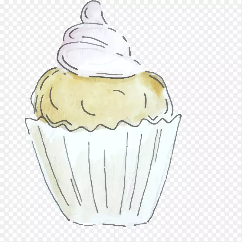 蛋糕松饼奶油卡通.卡通蛋糕材料