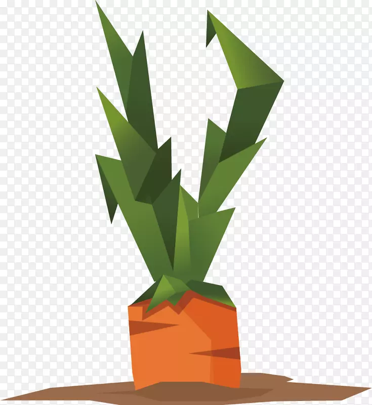 胡萝卜蔬菜萝卜-创意卡通胡萝卜