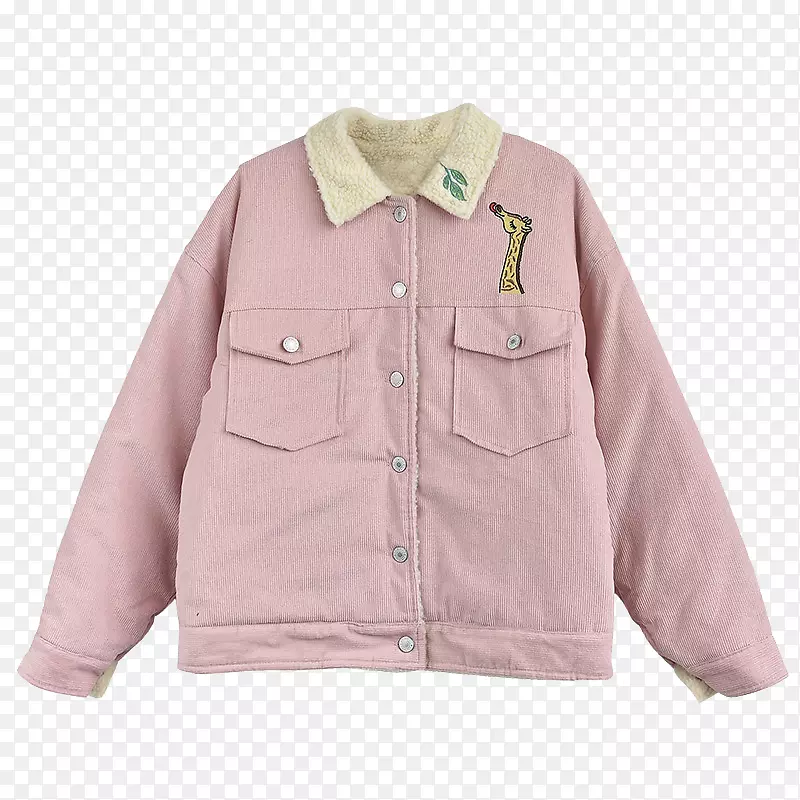 粉色夹克外套设计师-粉红色夹克