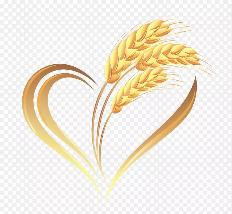 小麦穗标志麦片