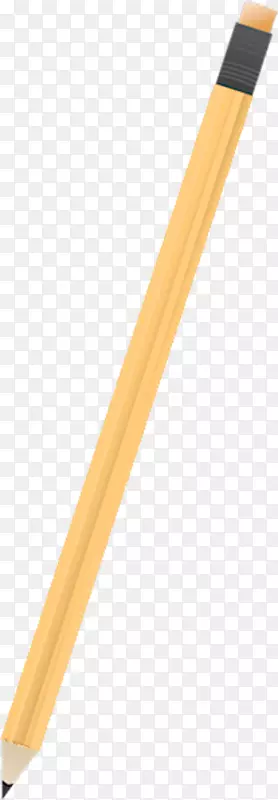 黄色铅笔材质角-铅笔