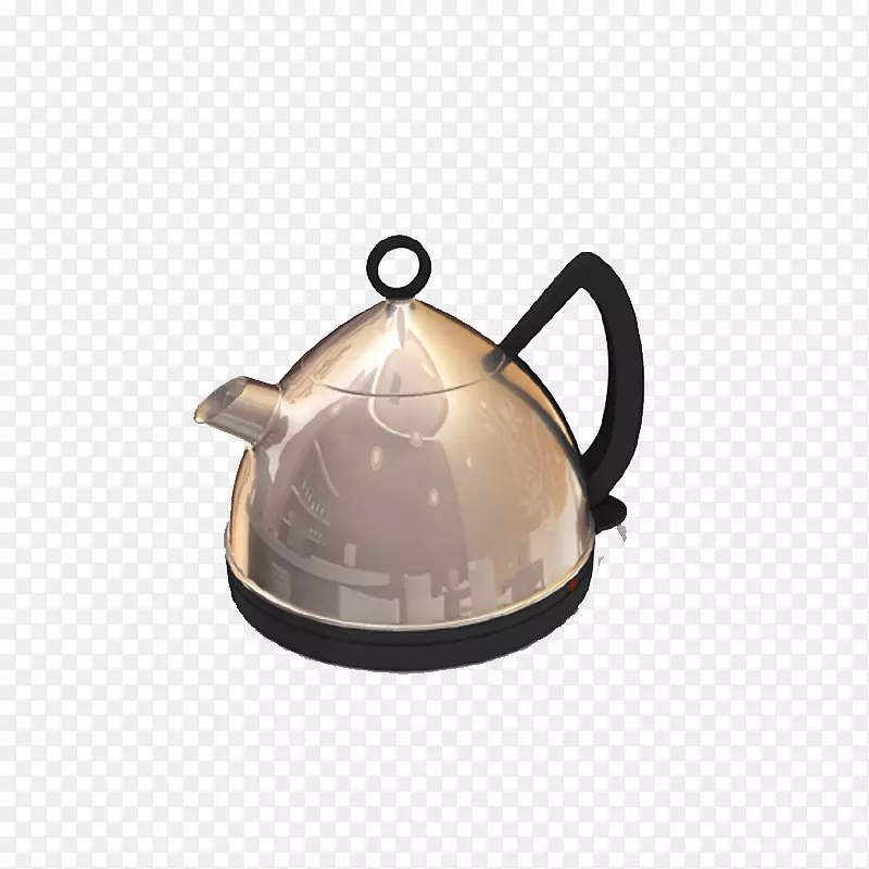 水壶茶壶三维造型三维计算机图形自动桌面3ds最大沸水壶