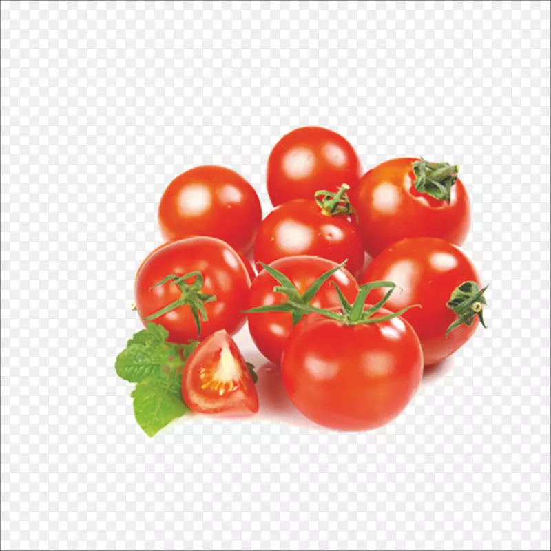李子番茄汁樱桃番茄灌木番茄蔬菜-新鲜番茄