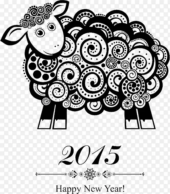 农历新年农历羊羔，农历新年，新年快乐