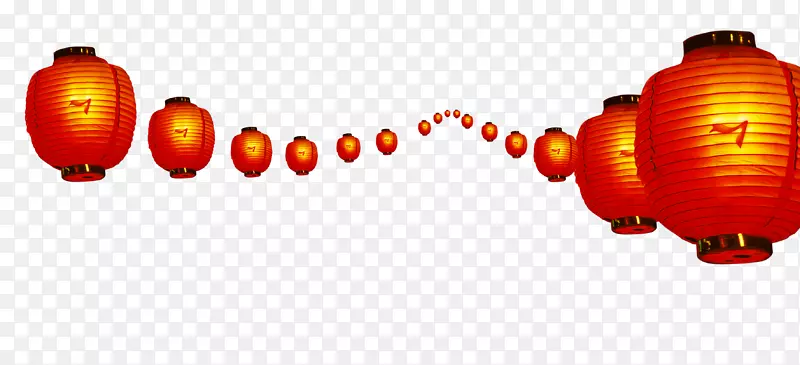 农历新年灯节红色农历新年-农历新年红灯笼创意风格