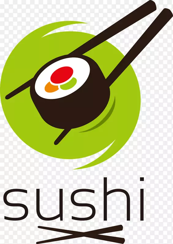 寿司外卖生鱼片亚洲菜菜彩绘寿司